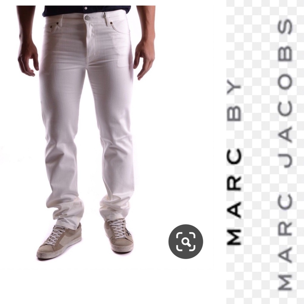 Marc by Marc Jacobs Cream Denim Jeans Pants